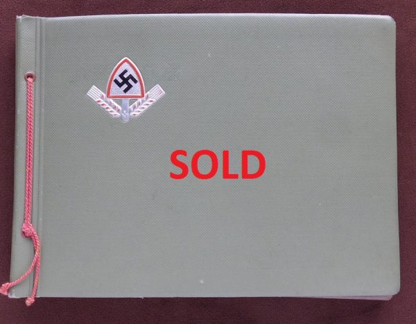 Superb Third Reich RAD (Labor Corps) Photo Album (#29845)